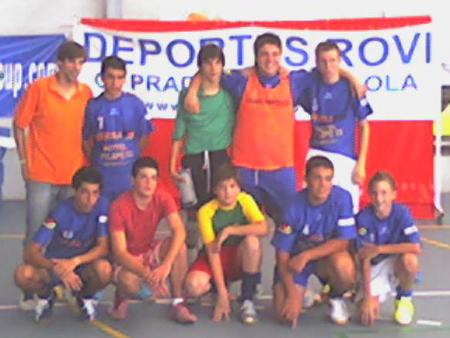 a la media parte ( perdiamos 0 - 17 )